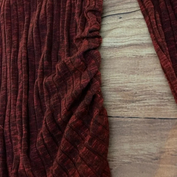 Michael Stars Jasper Poor Boy Long Sleeve Boatneck Top in Redwood, O/S, NWT - Picture 5 of 6